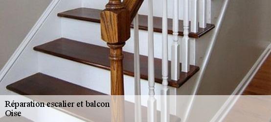 Réparation escalier et balcon Oise 