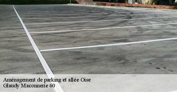Aménagement de parking et allée 60 Oise  Glaudy Maconnerie 60