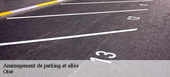 Aménagement de parking et allée Oise 