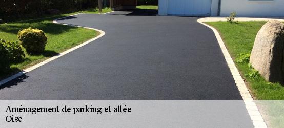 Aménagement de parking et allée Oise 