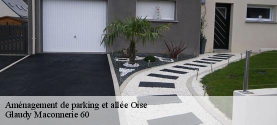 Aménagement de parking et allée Oise 