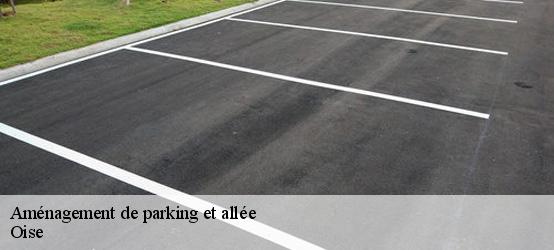 Aménagement de parking et allée Oise 