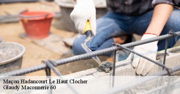 Maçon  hadancourt-le-haut-clocher-60240 Glaudy Maconnerie 60