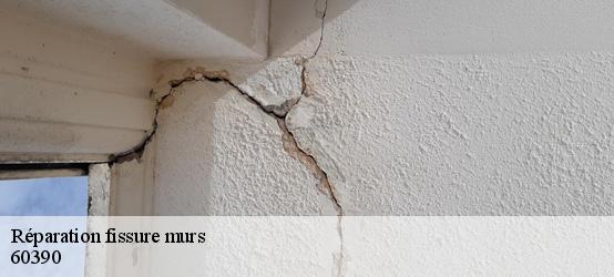 Réparation fissure murs  60390