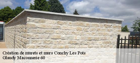 Création de murets et murs  60490