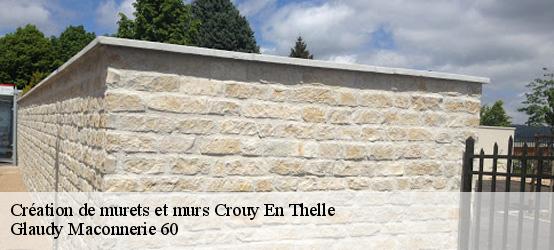 Création de murets et murs  60530