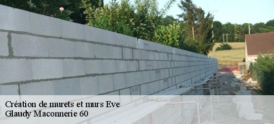Création de murets et murs  60330