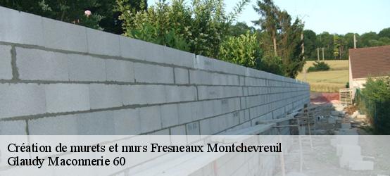 Création de murets et murs  60240