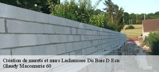 Création de murets et murs  60480
