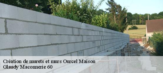 Création de murets et murs  60480