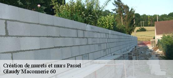 Création de murets et murs  60400