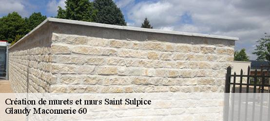 Création de murets et murs  60430