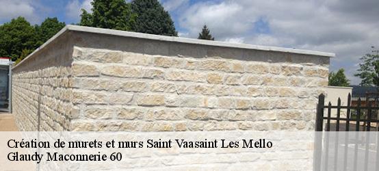 Création de murets et murs  60660