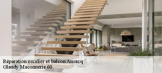 Réparation escalier et balcon  60250