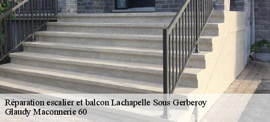 Réparation escalier et balcon  60380