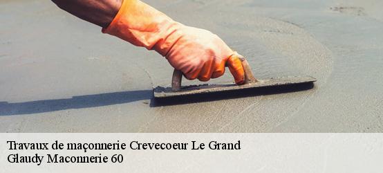 Travaux de maçonnerie  60360