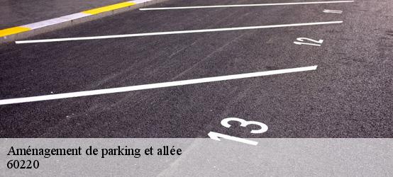 Aménagement de parking et allée  60220