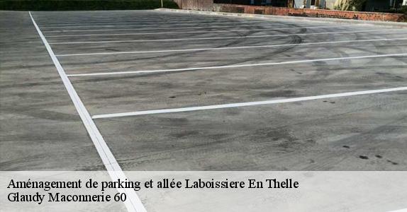 Aménagement de parking et allée  laboissiere-en-thelle-60570 Glaudy Maconnerie 60